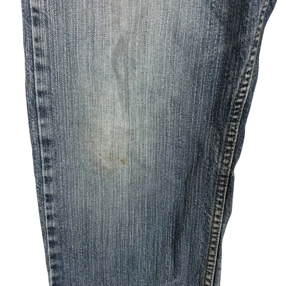 Signature by Levi Strauss & Co. Jeans Mens 34 X 34 Blue Denim Straight Zip‎ Fly